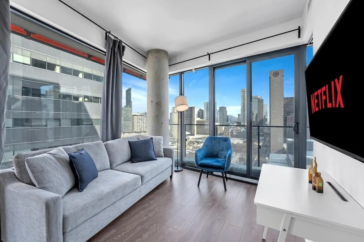 Cozy 2Bdrm Near Scotiabank Mtcc Hospitals Water Apartment Toronto